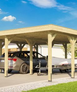 Kétállásos Weka Carport Duo 615