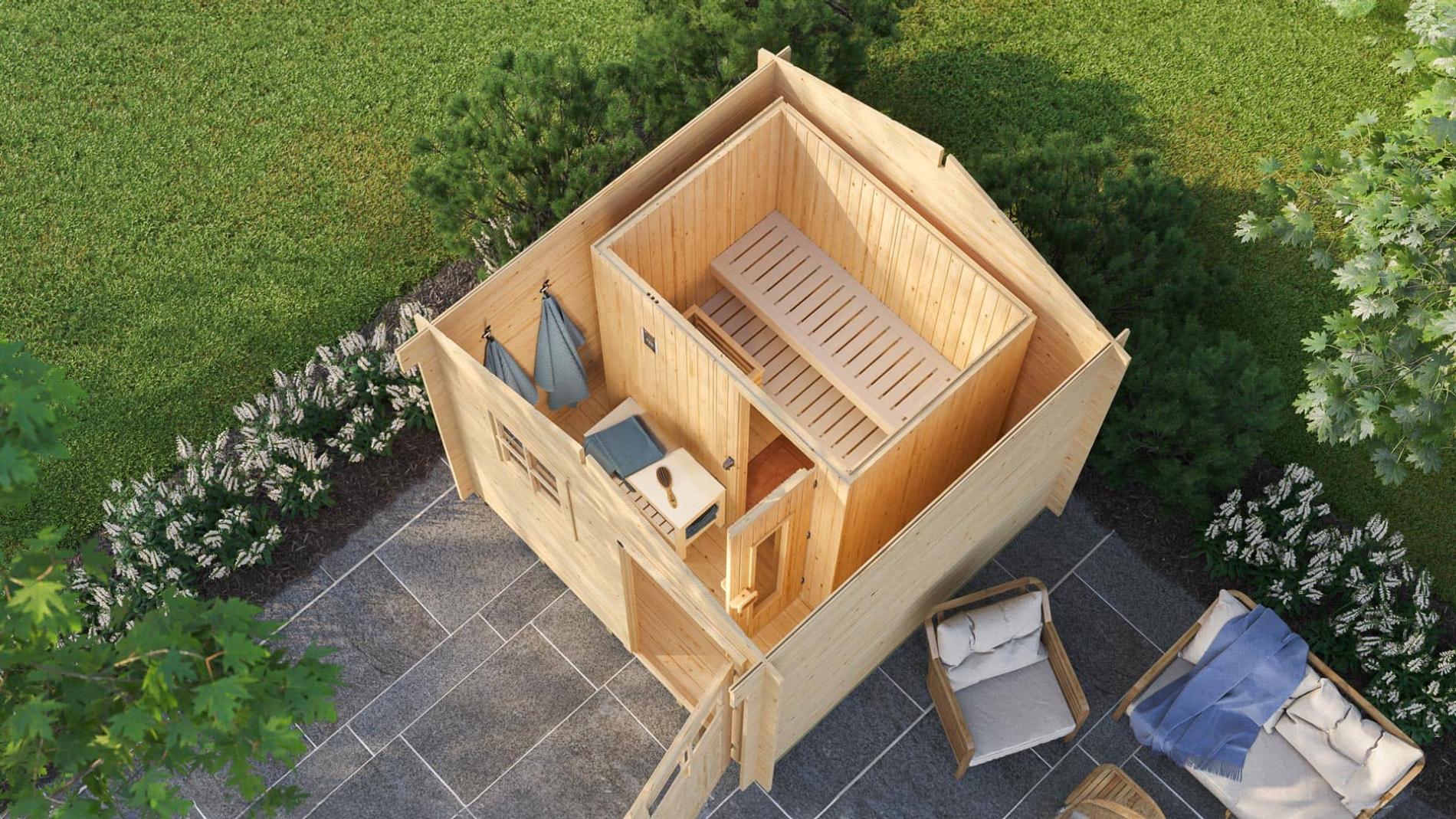 Szaunaház Mikkeli 106 Szaunaház Weka Mikkeli