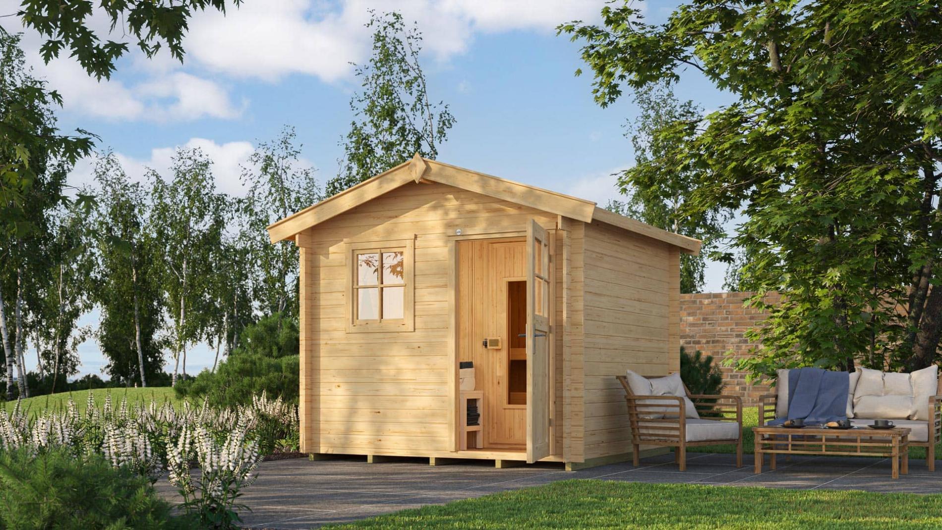 Szaunaház Weka Mikkeli 250*300cm Mikkeli szaunaház Weka 106