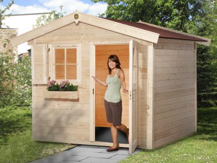 Faház padlóval Weka 123-típus szerszámtároló