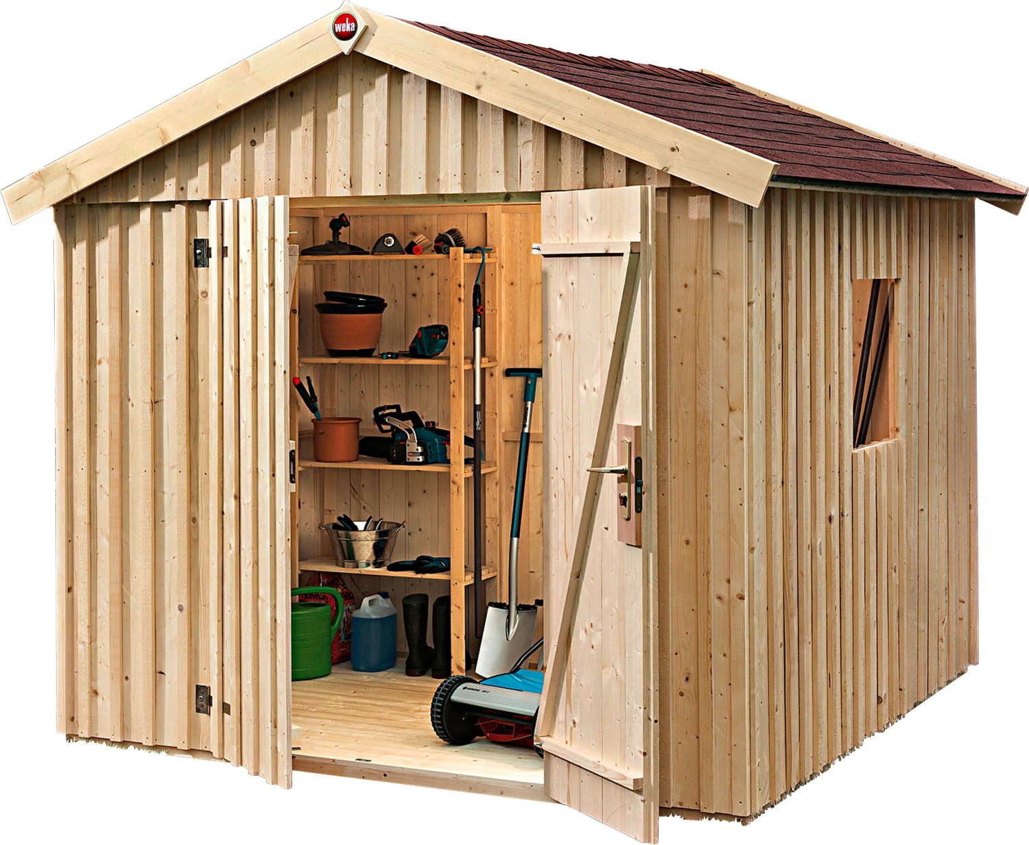 Szerszámtároló Weka faház 349 Szerszámtároló Weka faház 349