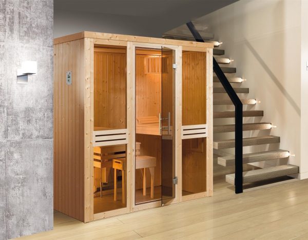 Weka 506-os helytakarékos finn szauna Szauna építés számtalan eltérő méretben