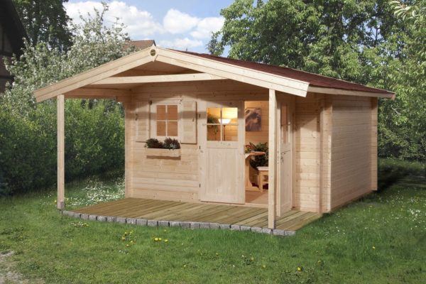 Weka faház 111-es típus Szerszámosház faház 111 típus