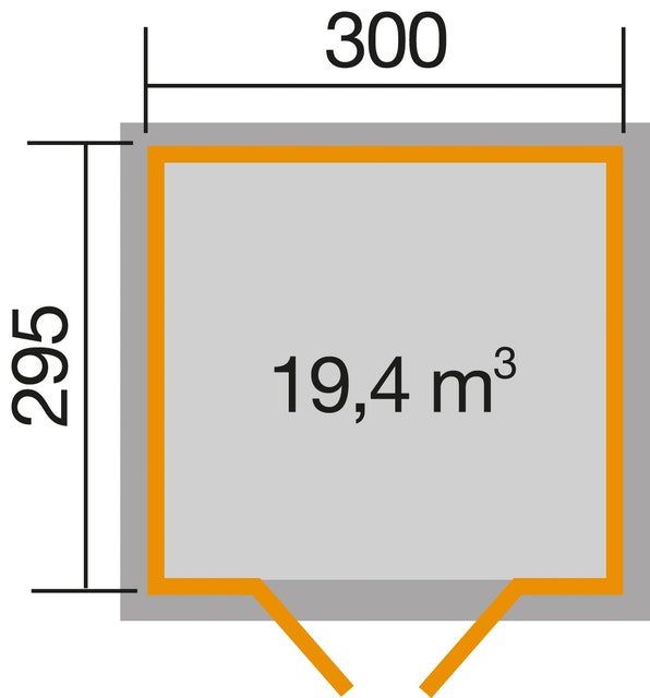 Weka szerszámtároló faház 5méretben122 - Image 14