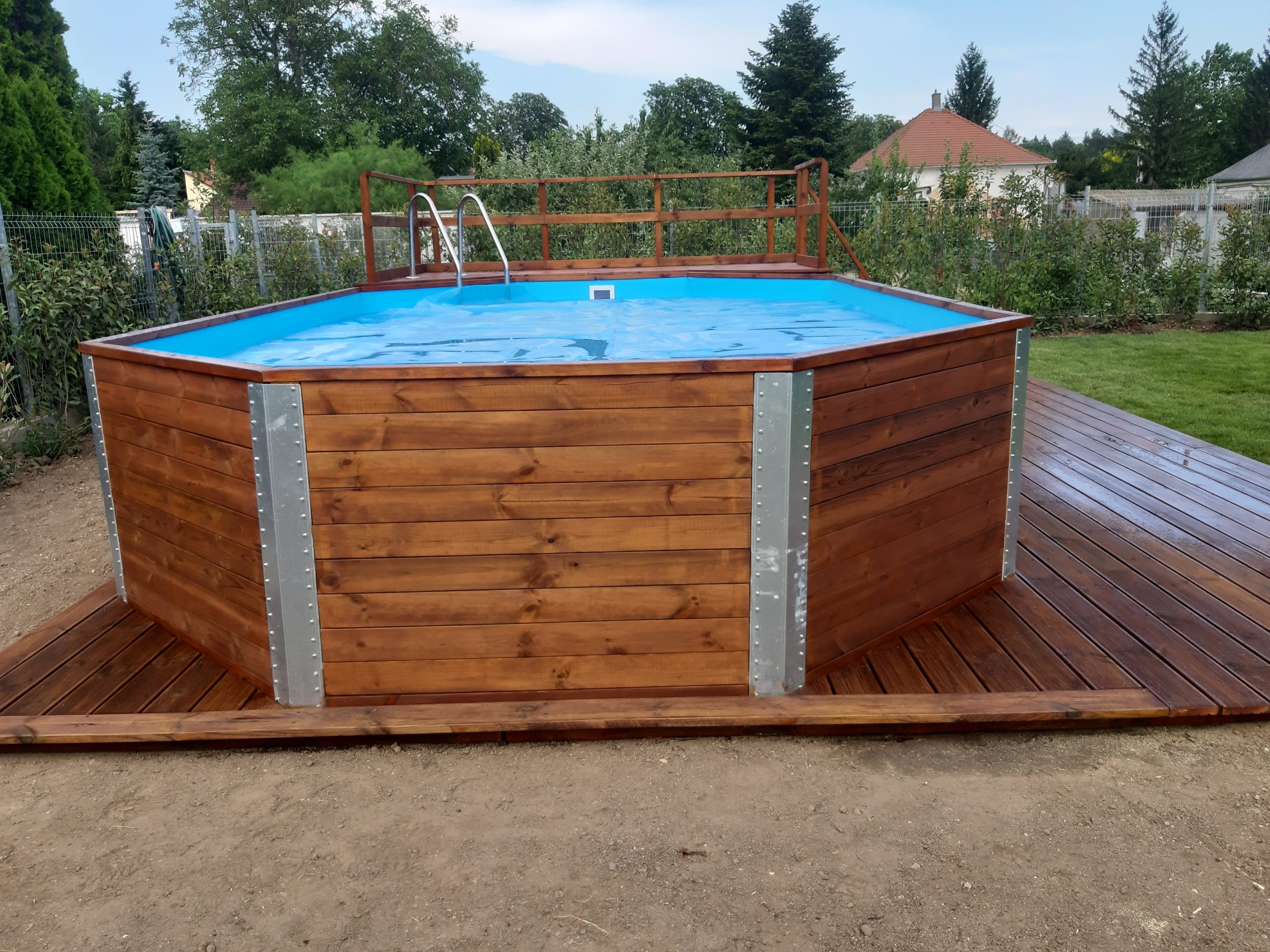 Medence felszín feletti Málta Weka pool - Image 16