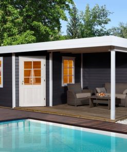 Faház terasztetővel Weka 213.3030.40210