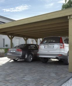 Nyitott garázs Weka 609.6060 garázstető