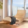 Weka balance szauna pihenőágy törrölközővel Szauna pihenőágy