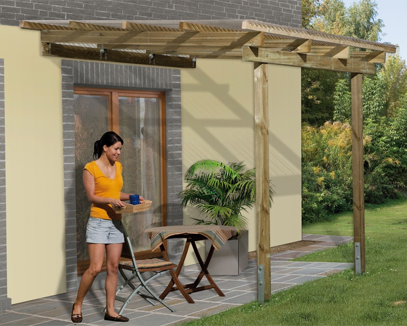 Terasz előtető Weka 671.2530.00