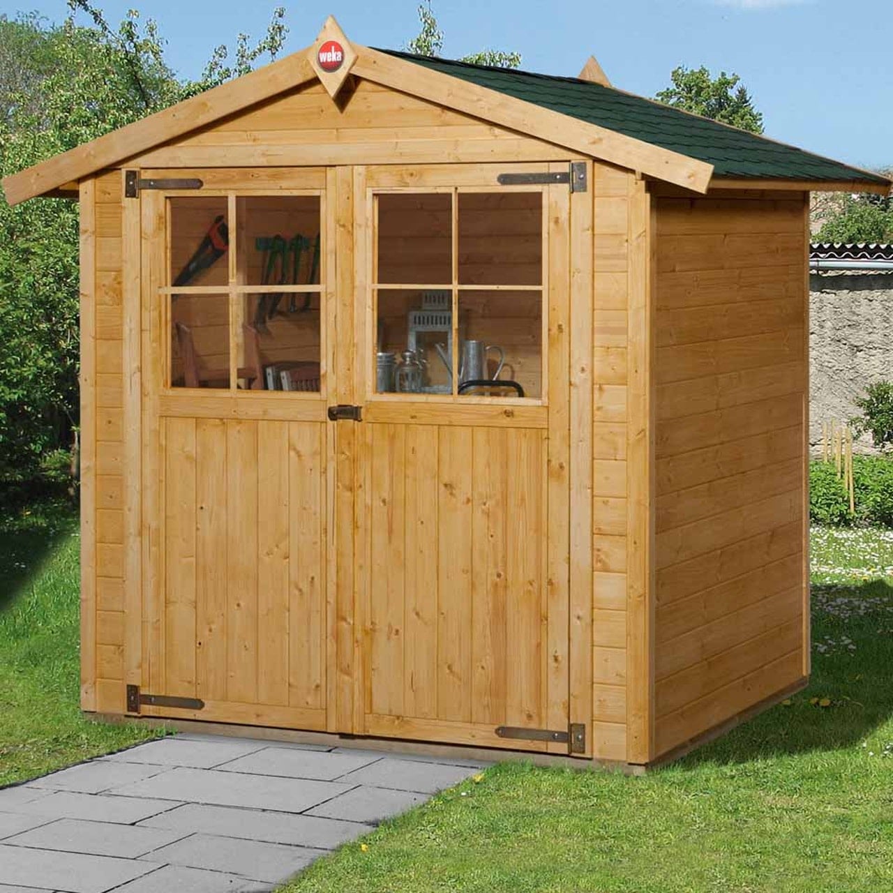 316-os faház lazúrozott