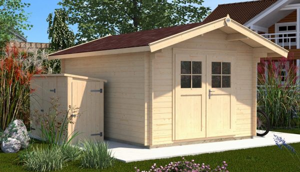 Weka 112-es faház szerszámtároló Weka faház 112 típus szerszámtároló