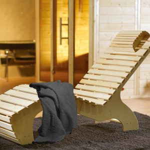 Szauna pihenőágy Komfort törölközővel