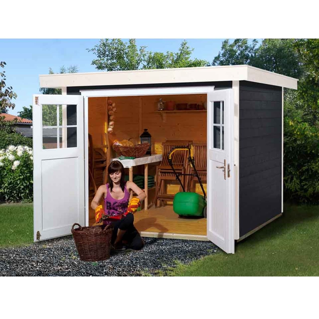 Szerszámtároló Weka faház 227-es típus