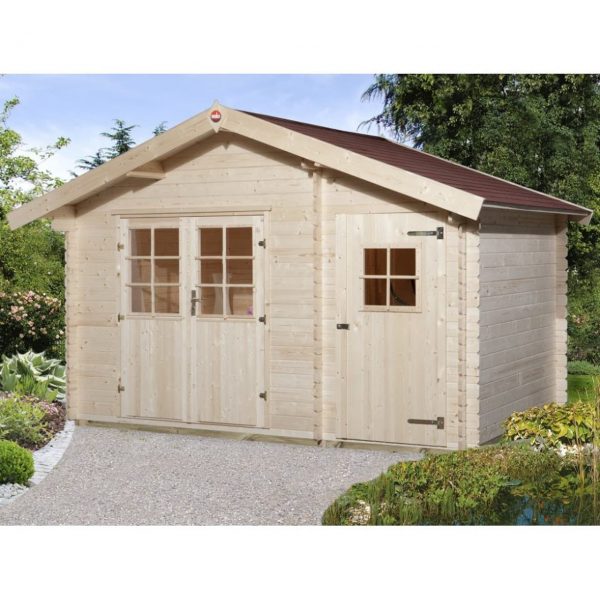 Szerszámtároló faház Weka 253-as típus Weka faház 253-as típus szerszámosház