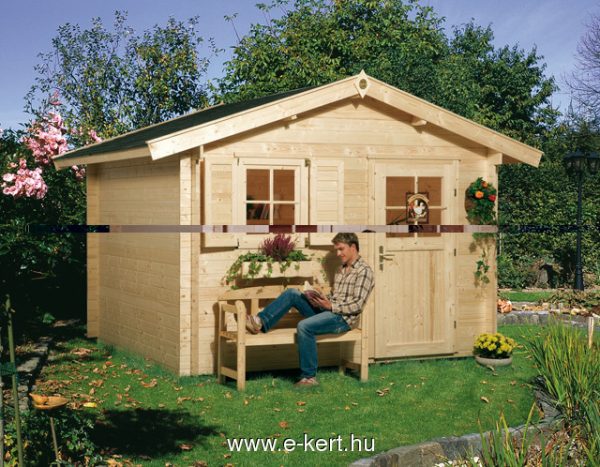 Faház előre gyártott 107-es típus Faház szerszámtároló Weka107-es típus