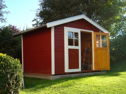 Svédvörös Weka faház 122