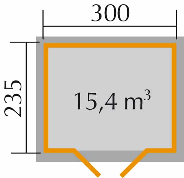Weka faház 122 alaprajz