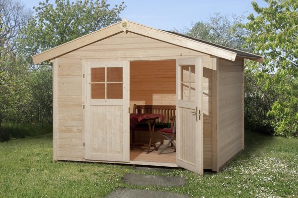 Weka szerszámos faház kétszárnyú ajtóval 122.3024.40001 Szerszámtároló faház Weka 122