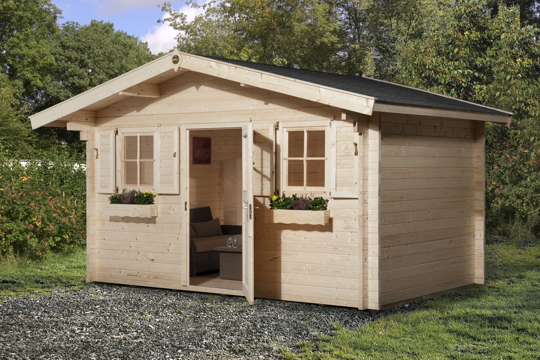 Faház építés terasszal vagy terasz nélkül