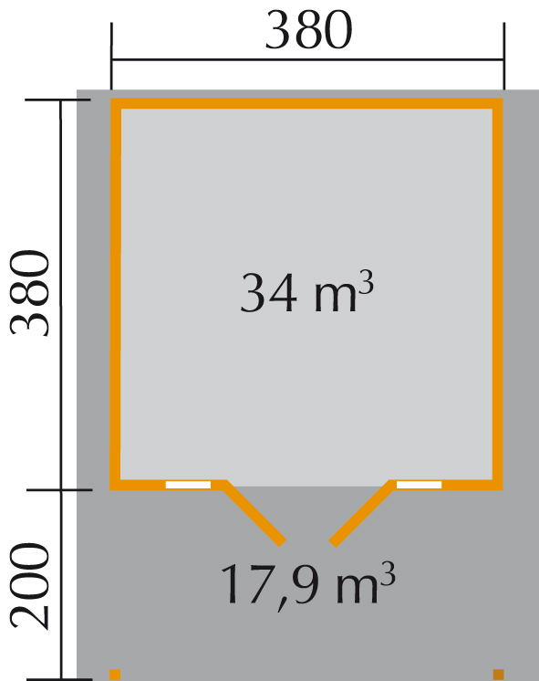 Weka minőségi kerti faház 137