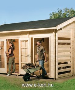 Szerszámtároló faház
