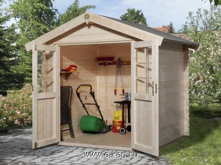 Faház szerszámtároló építés 209es típus Faház szerszámtároló minőségi Weka kerti ház
