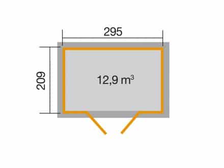 Weka szerszámtároló 226/3 alapja