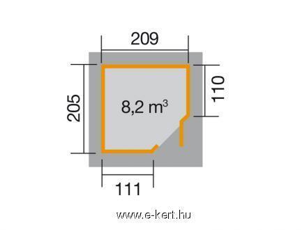 Ötszögletű szerszámtároló Weka 229