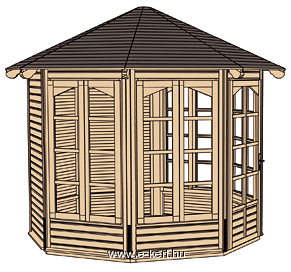 Zárt szaletli építés Weka 234