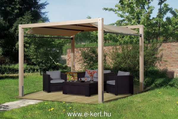 Weka szaletli oózás kerti pavilon 235 Pavilon Weka 235-ös típus