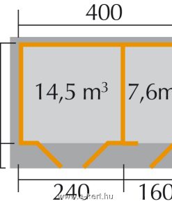 Faház alapozási mérete 261/1