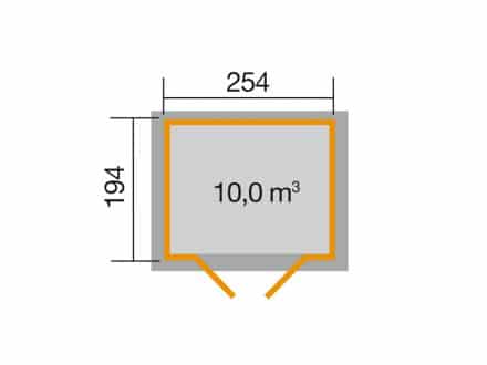 Faház alapozási méret 323.3020