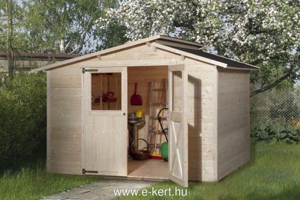 Faház gyártás 323-as típus faház 323-as Weka szerszámtároló