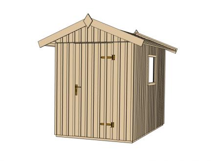 Szerszámtároló Svéd faház - Image 7