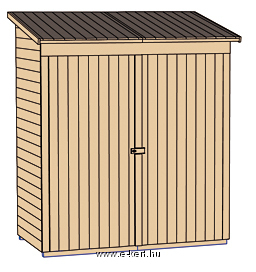 Szerszámtároló Weka kerti tárolószekrény - Image 5