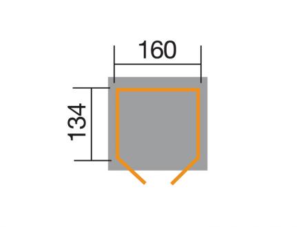 Kerékpártároló Weka kukatároló 394 - Image 4