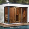 Weka szaunahá Cubilis , finn szauna Weka szaunaház Cubilis prémium kerti faház