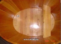 Szauna merülődézsa vörösfenyőből - Image 2