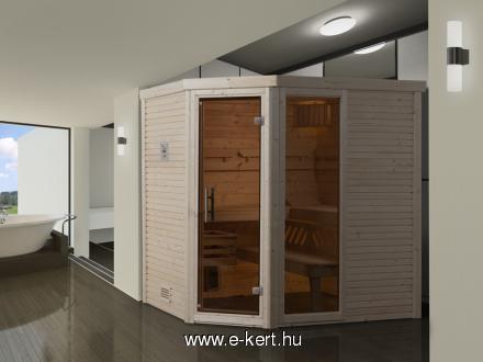 Szauna Turku1 OS Exklusiv 45mm tömörfa - Image 5