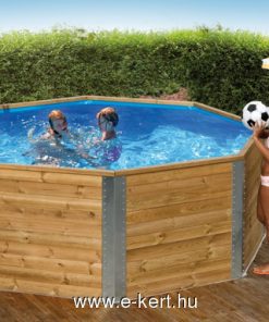 Weka medence építése fából különböző méretekben