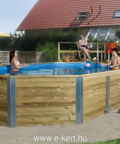 Medence kerti medence Korfu típus