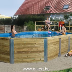 Medence kerti medence Korfu típus