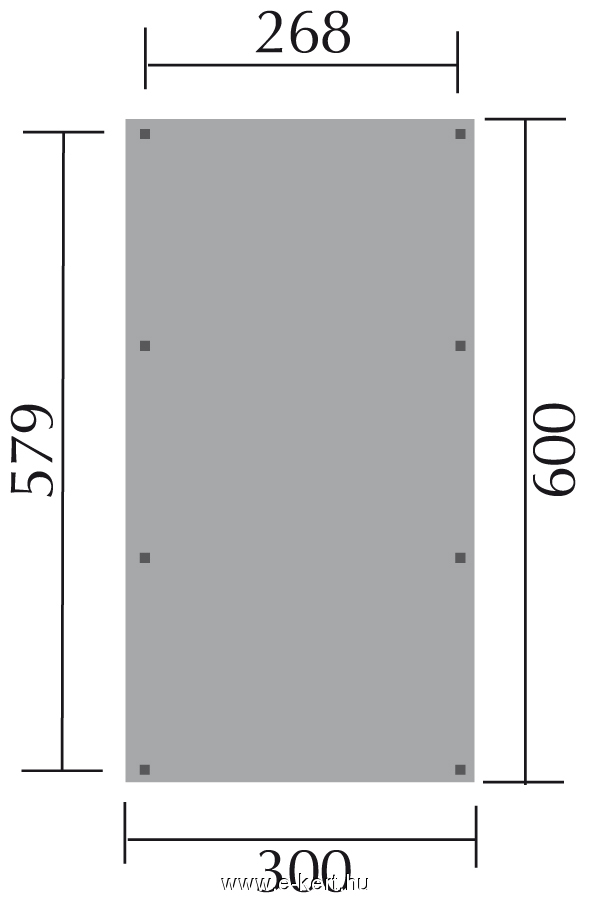 Nyitott garázs Primus II íves - Image 2