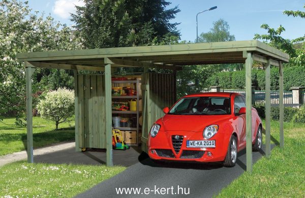 Nyitott garázs Weka 607/5242 Kocsibeálló Weka 607/5242