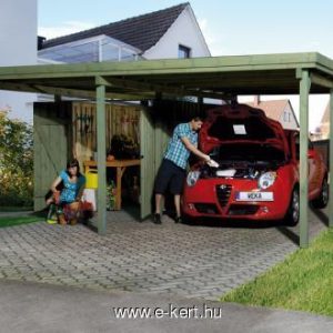 nyitott garázs Weka 607/5260