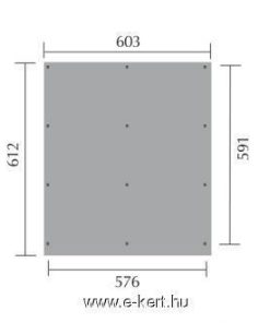 Duo Carport nyitott garázs 618