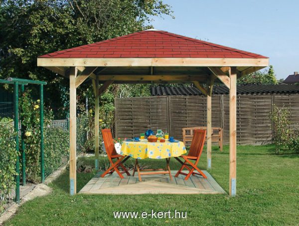 Kerti pavilon építés 333x333 cm Kerti pavilon Weka 651.3333