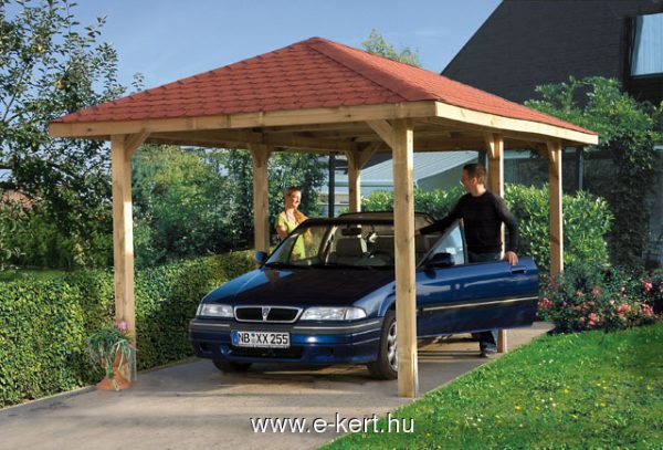 Garázs pavilon 651.5833 Weka VarioX Nyitott garázs kerti pavilon