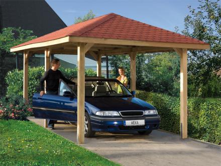 Autóbeálló nyitott garázs Weka 651