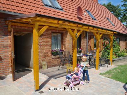 Polikarbonát terasztető Weka 672. 5ös méret